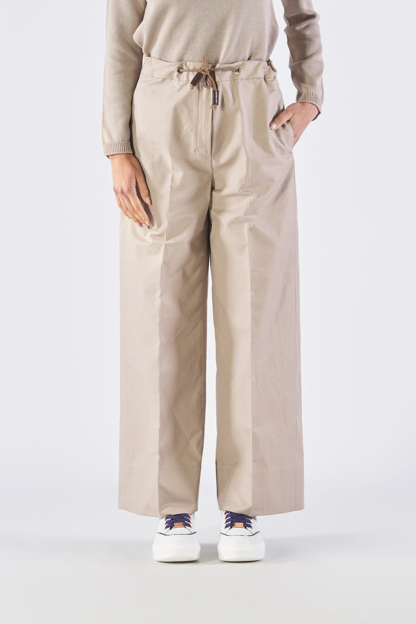 anti-drop twill eighth trousers