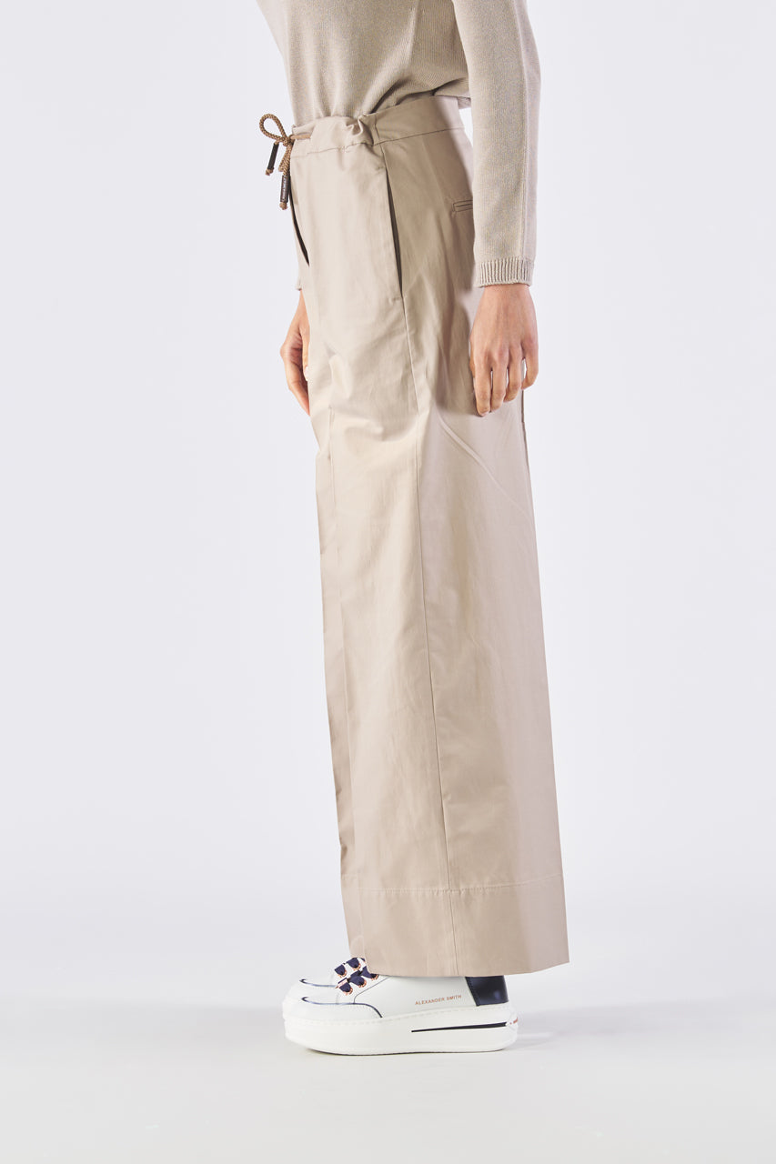 anti-drop twill eighth trousers