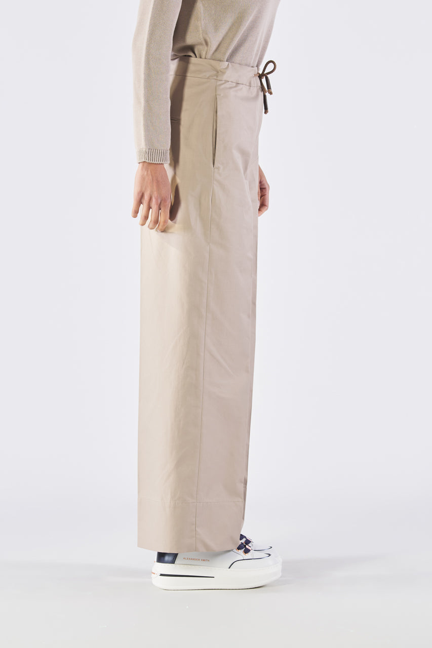 anti-drop twill eighth trousers